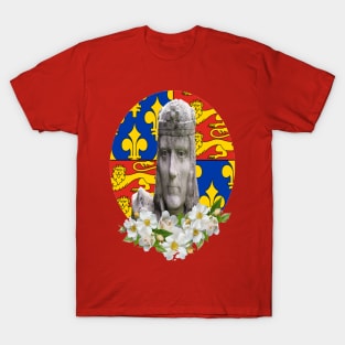 Richard III White Rose Plantagenet Coat of Arms T-Shirt